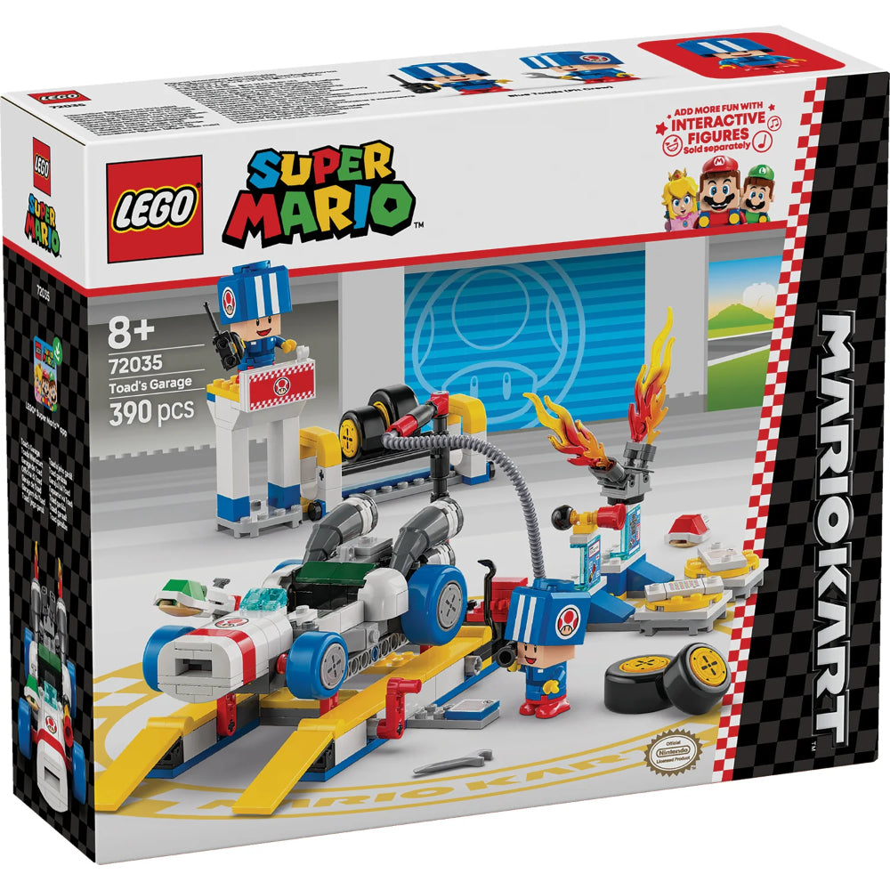 LEGO® Super Mario™: Mario Kart™ – Toad’s Garage LEGO® Super Mario™: Mario Kart™ – Toad’s Garage