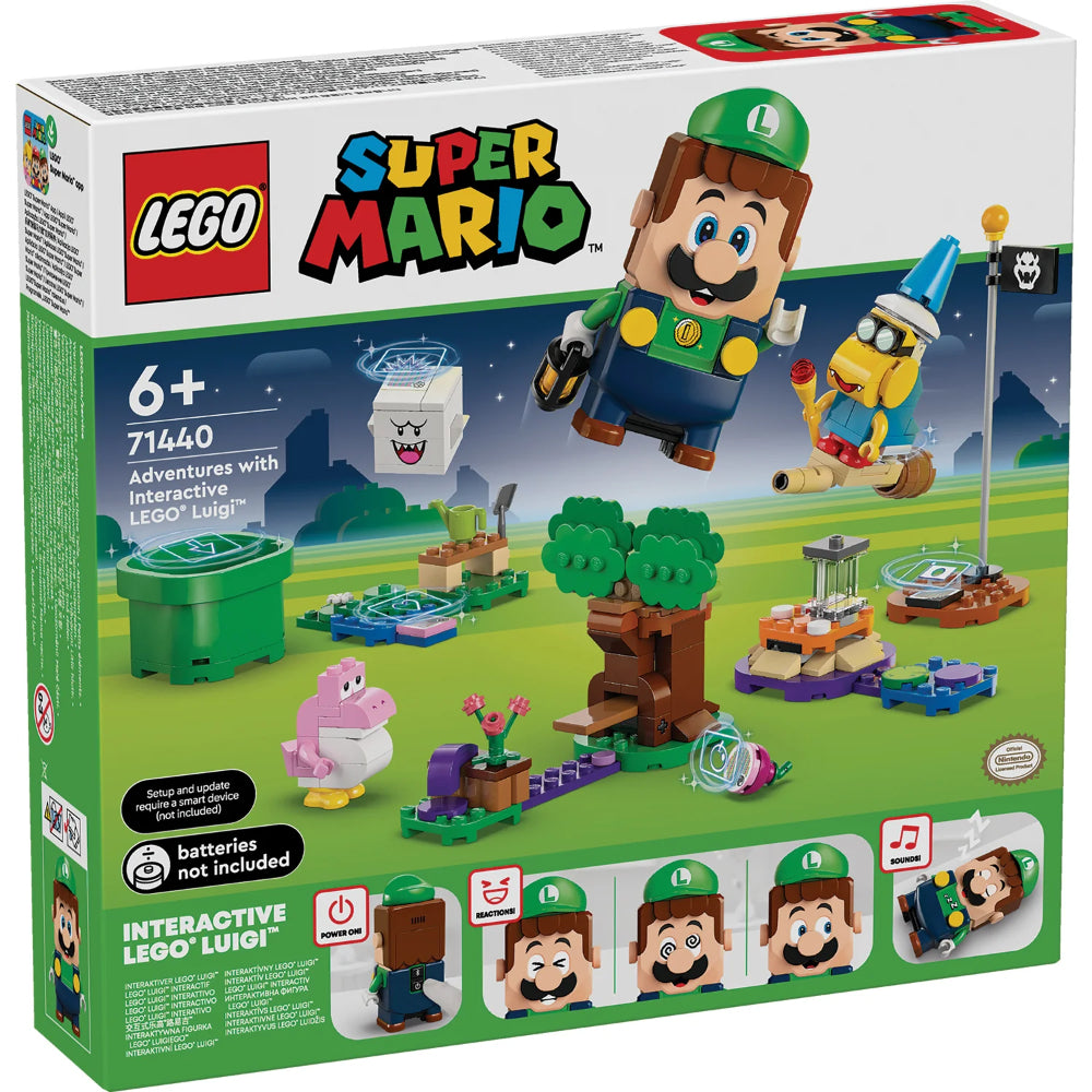 LEGO® Super Mario™ Adventures with Interactive LEGO® Luigi™ LEGO® Super Mario™ Adventures with Interactive LEGO® Luigi™