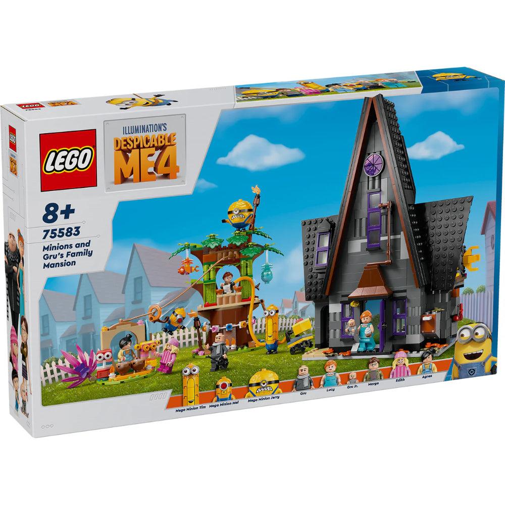 LEGO® Despicable Me 4 Minions and Gru's Family Mansion LEGO® Despicable Me 4 Minions and Gru's Family Mansion