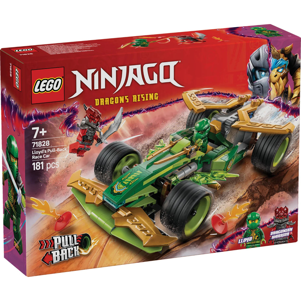 LEGO® NINJAGO® Lloyd’s Pull-Back Race Car LEGO® NINJAGO® Lloyd’s Pull-Back Race Car