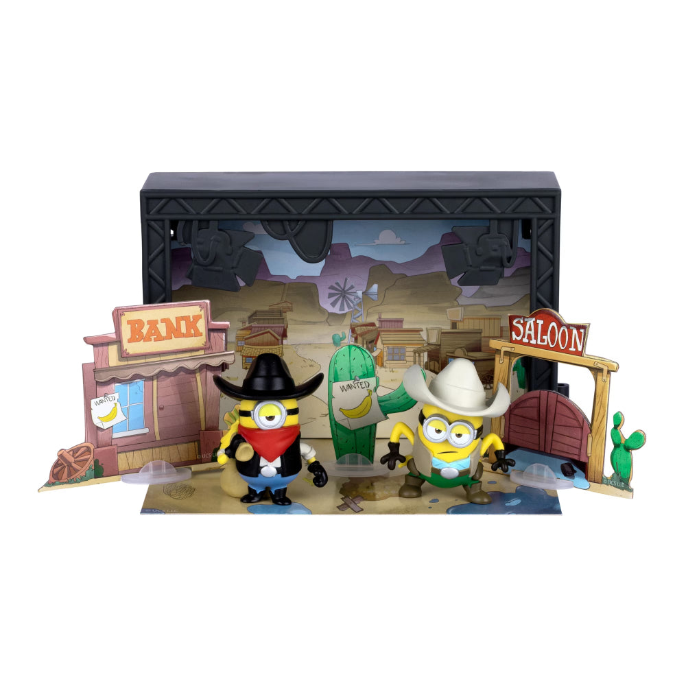 Minions 3 Mini Figure Story Old Western Sound Stage