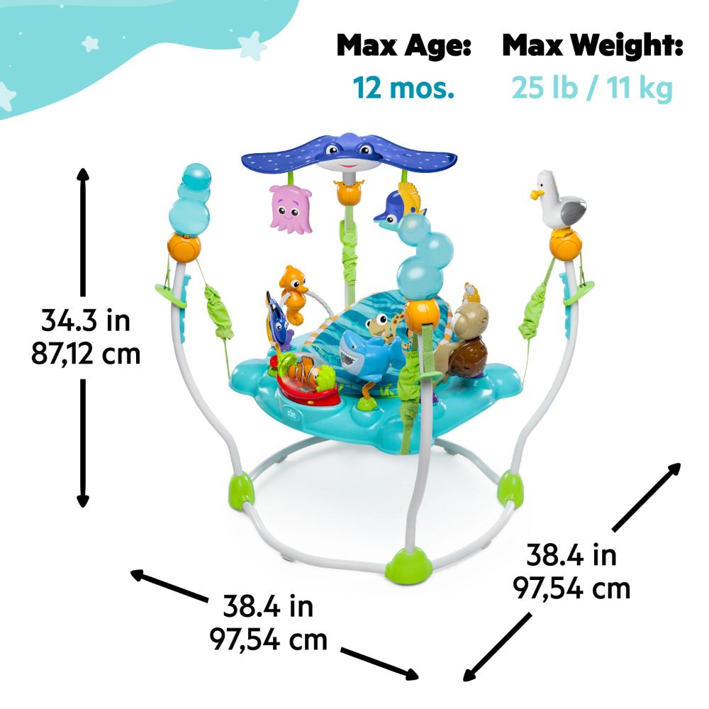 Bright Starts Finding Nemo Sea of Activities Jumper Bright Starts Finding Nemo Sea of Activities Jumper