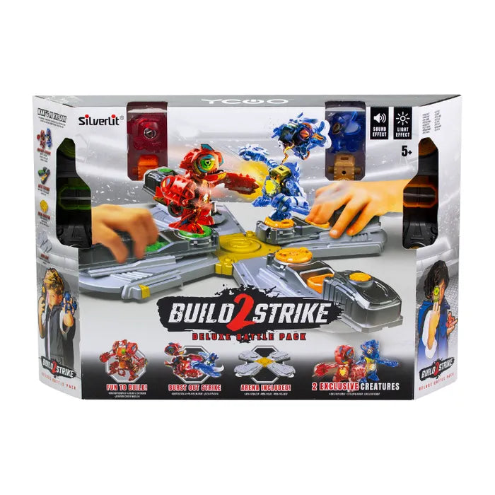 Silverlit Bulid 2 Strike Deluxe Battle Pack Silverlit Bulid 2 Strike Deluxe Battle Pack