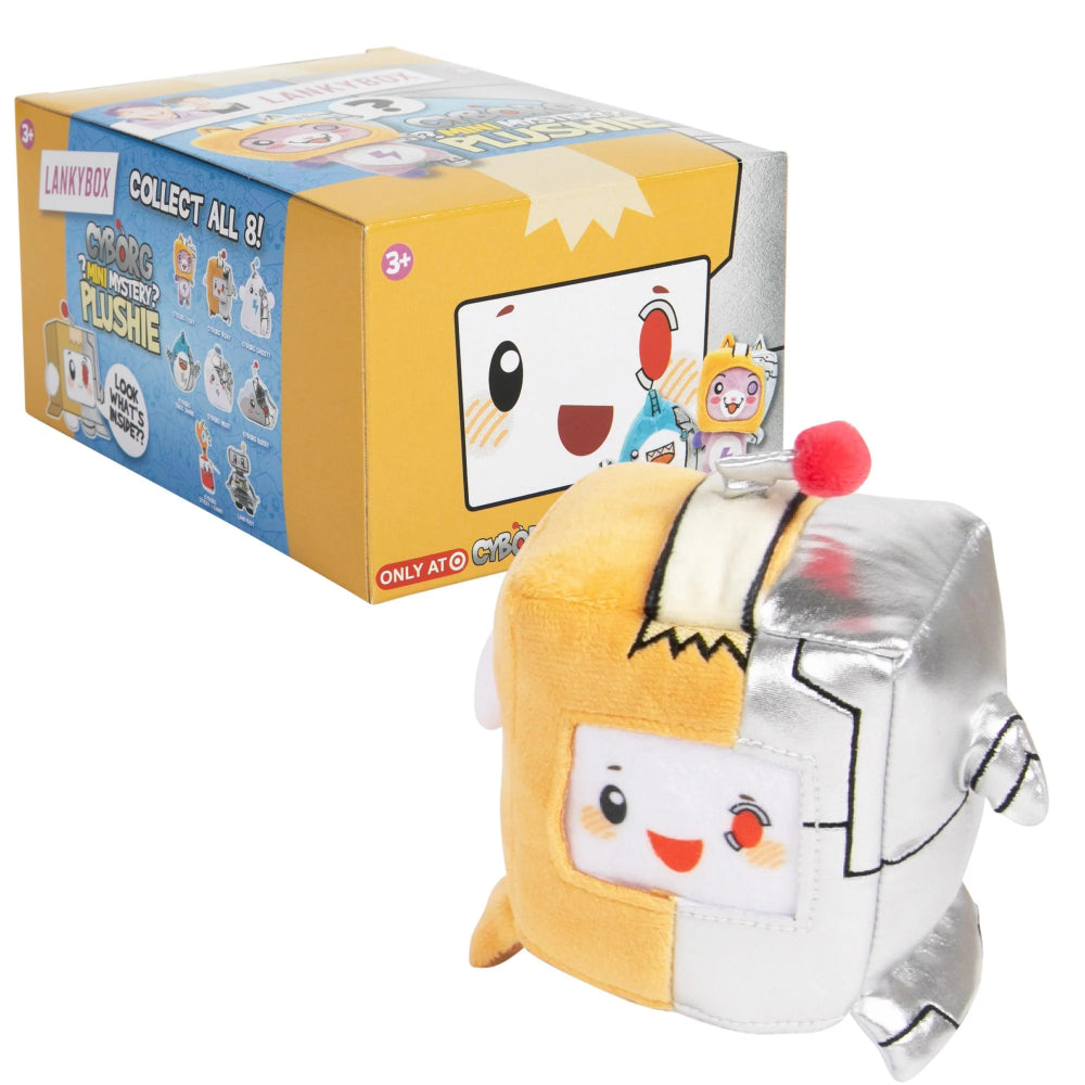 Lanky Box 6 Inch Cyborg Mystery Plush S3