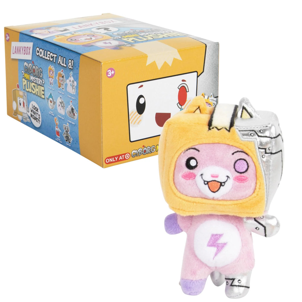 Lanky Box 6 Inch Cyborg Mystery Plush S3