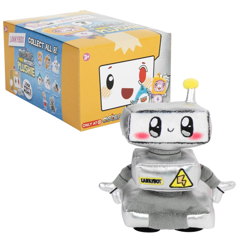 Lanky Box 6 Inch Cyborg Mystery Plush S3