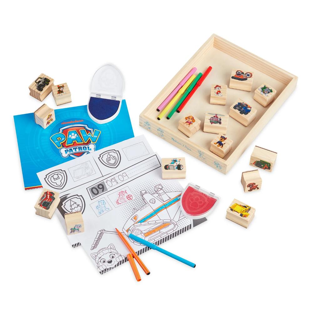 Melissa & Doug Paw Patrol Wooden Stamps Activity Set