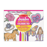 Melissa & Doug Jumbo Coloring Pad Pink