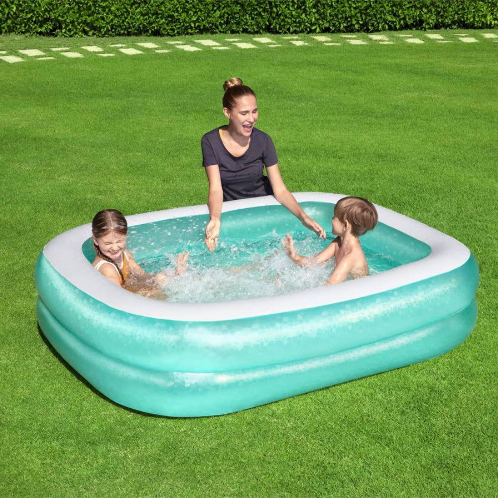 Bestway Teal Rectangular Family Pool