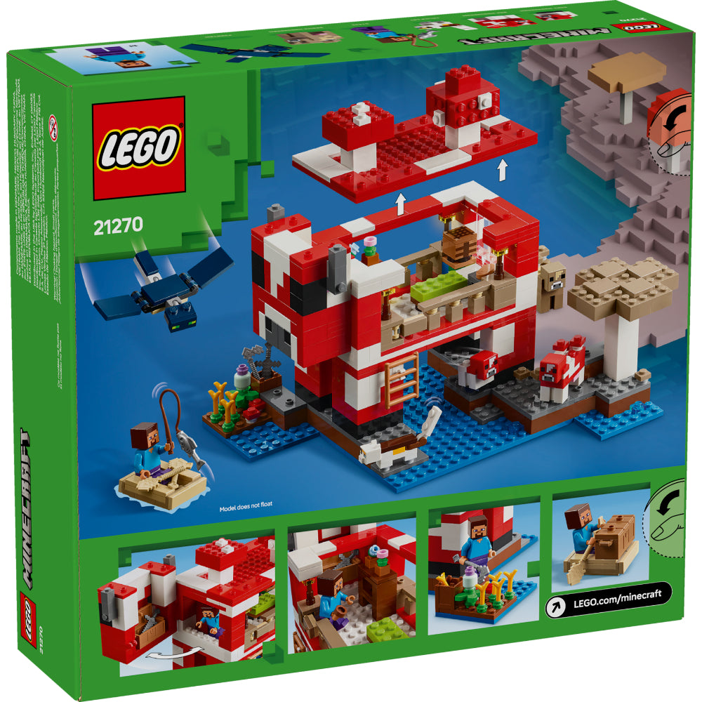 Lego The Mooshroom House Lego The Mooshroom House