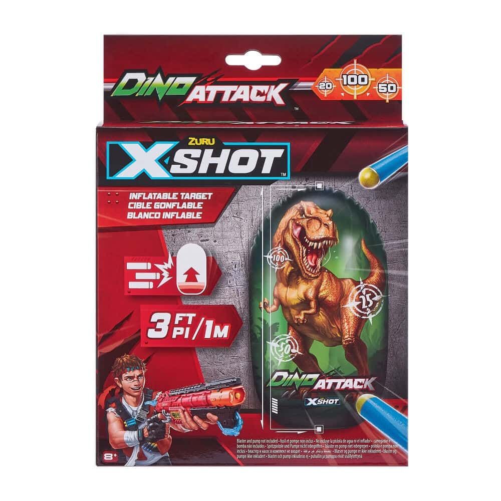 X-Shot Dino Attack-Inflatable Dino Target