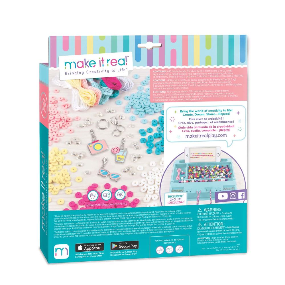 Make It Real Summer Vibes Heishi Bead Set Make It Real Summer Vibes Heishi Bead Set