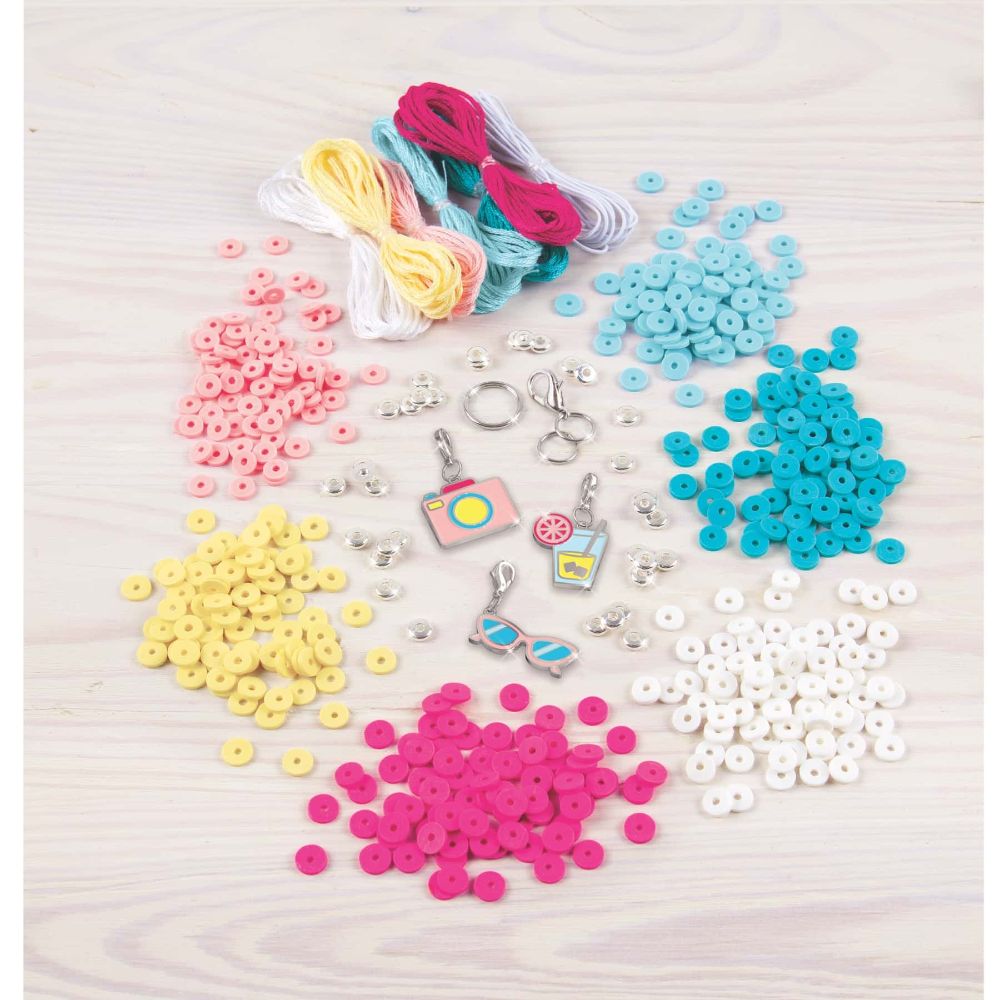 Make It Real Summer Vibes Heishi Bead Set Make It Real Summer Vibes Heishi Bead Set