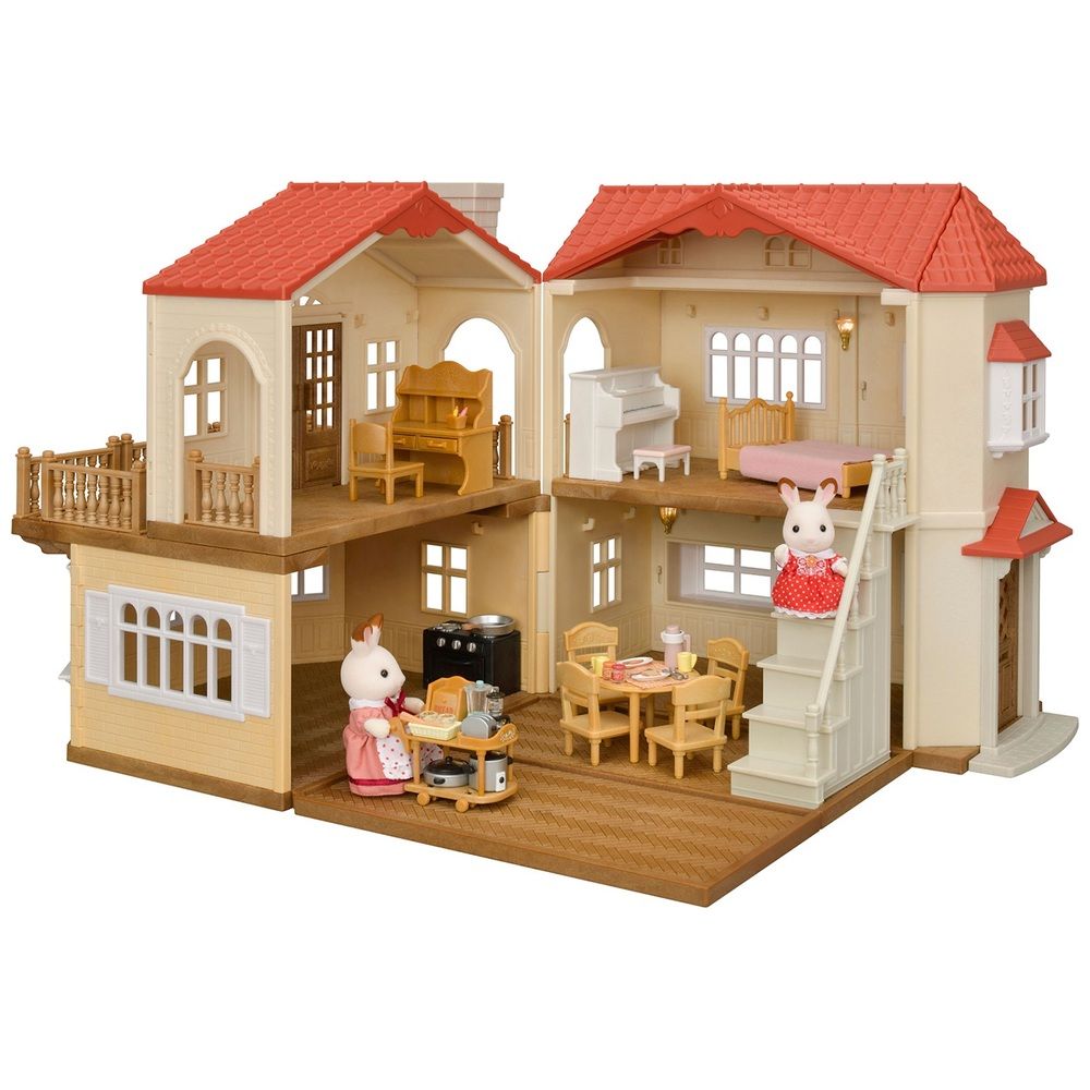 Sylvanian Families Red Roof Country Home Gift Set