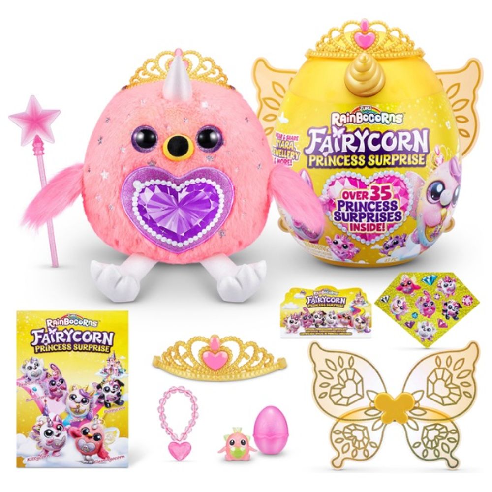 Zuru Rainbocorns S6 Fairycorn Princess Surprise Plush