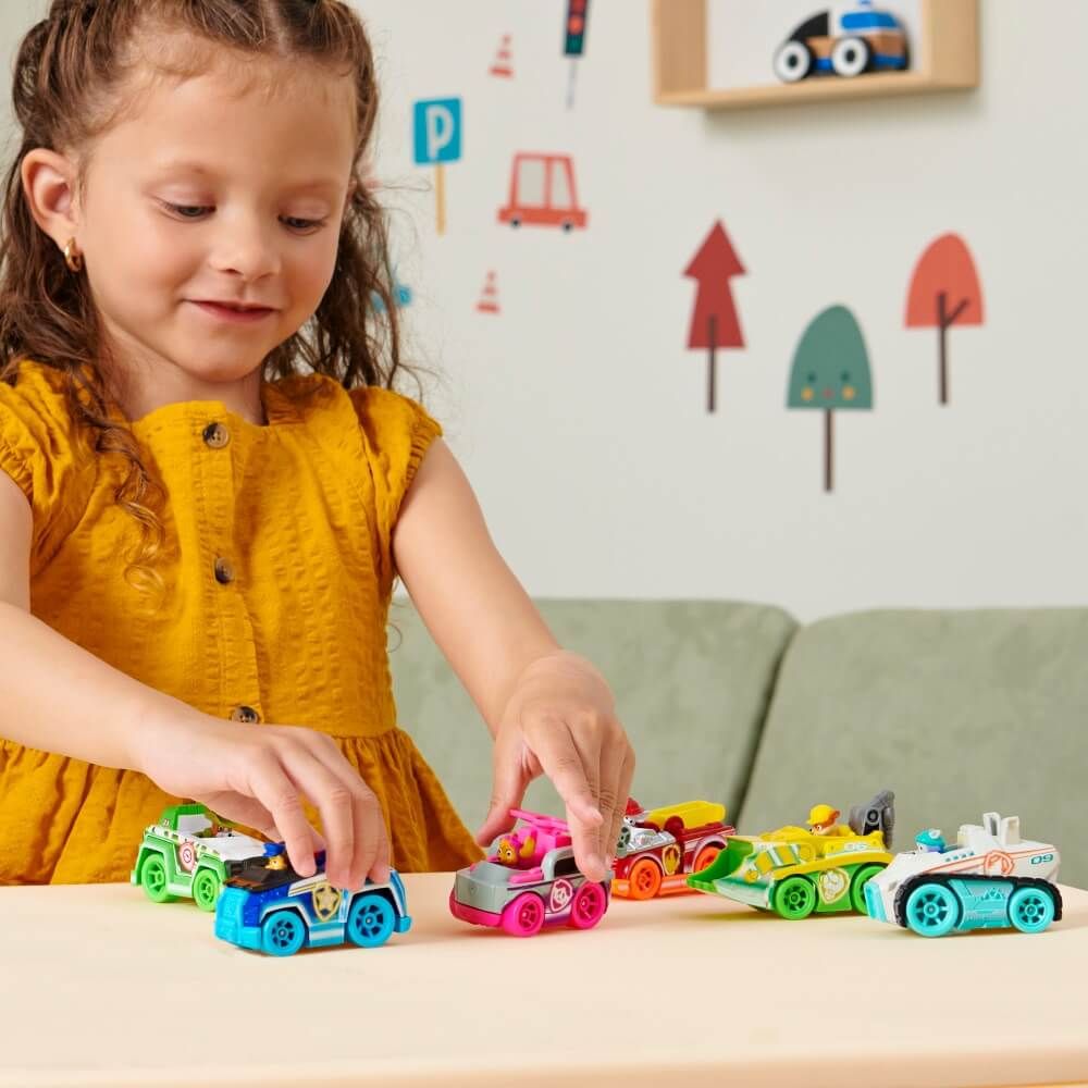 Paw Patrol True Metal Neon Rescue Vehicles Gift Pack