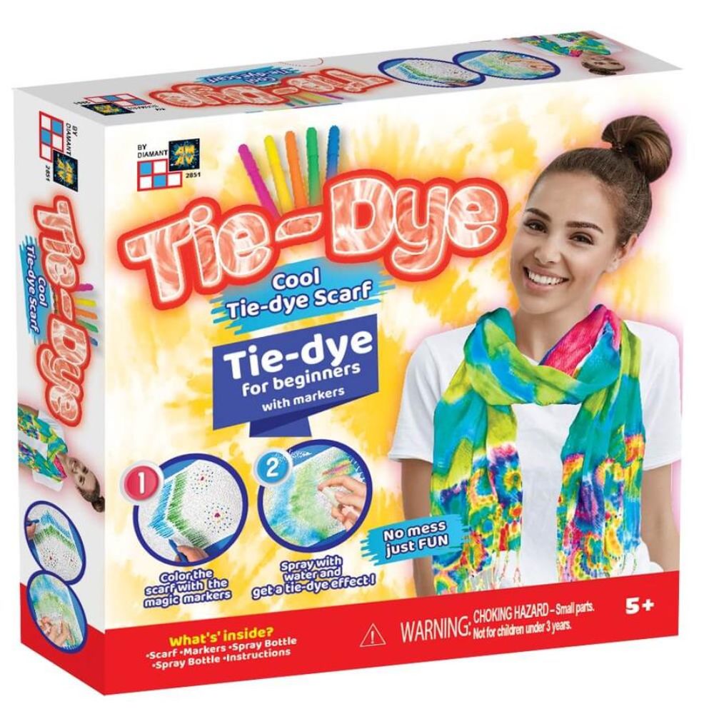 Tie-DyeTie-Dye Fashion Time - Cool Scarf