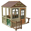 KidKraft Pioneer Cottage Wooden Outdoor Playhouse