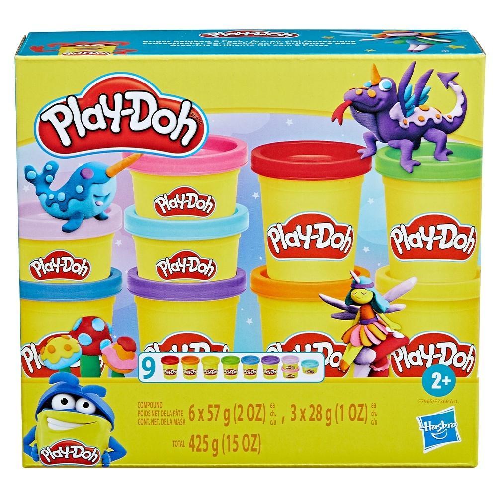 Play-Doh Colorful Compound Rainbow 9 pack
