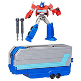Transformers EarthSpark Optimus Prime Battle Trailer Playset