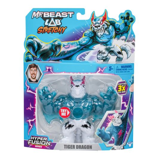 Mr. Beast Lab Stretchy Hero Pack Tiger Dragon