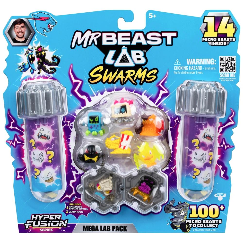 Mr. Beast Lab Swarms Hyper Fusion Series Mega Lab 14 Pack
