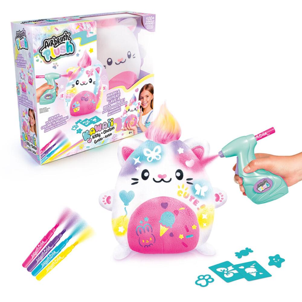 Canal Toys Airbrush Plush Kawaii Kitty Canal Toys Airbrush Plush Kawaii Kitty