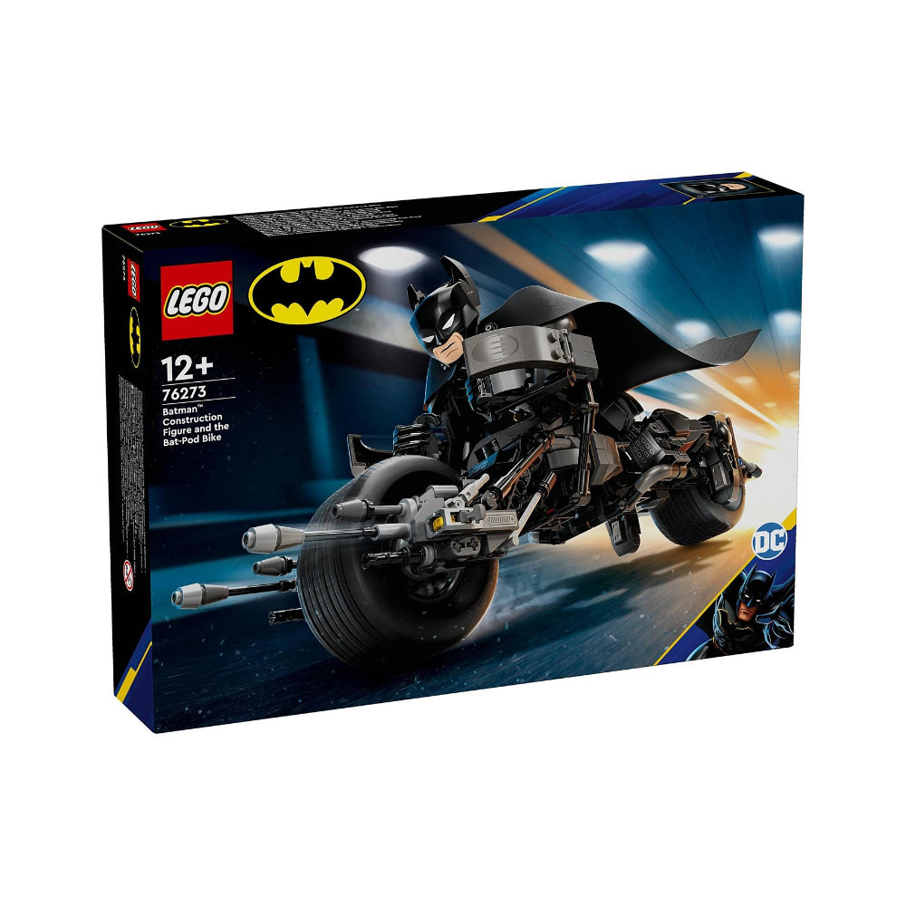 Lego Batman Construction Figure and the Bat-Pod Bike