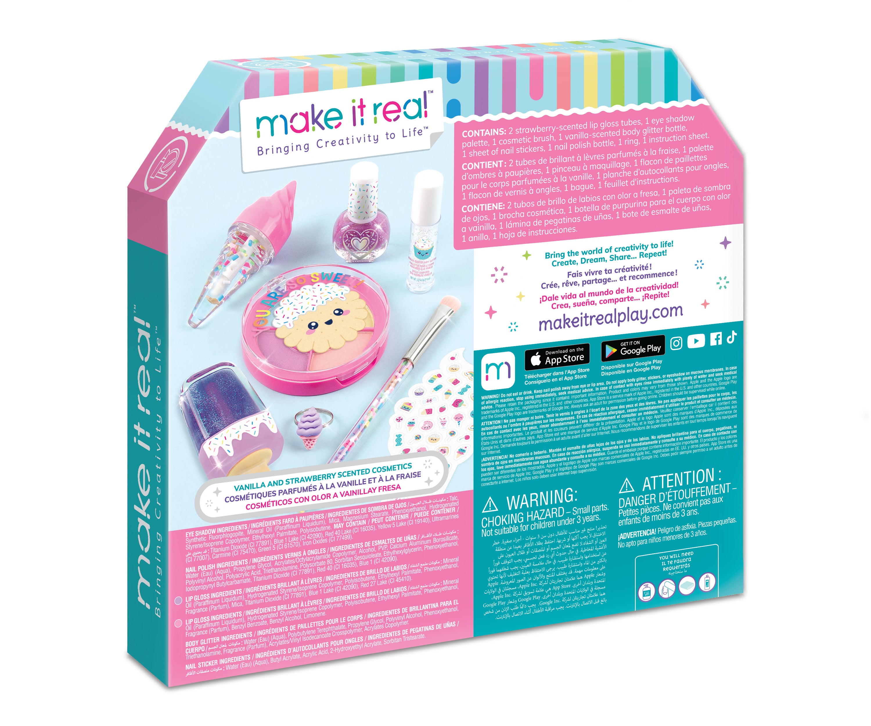 Make It Real Candy Shop Cosmetic Set Make It Real Candy Shop Cosmetic Set
