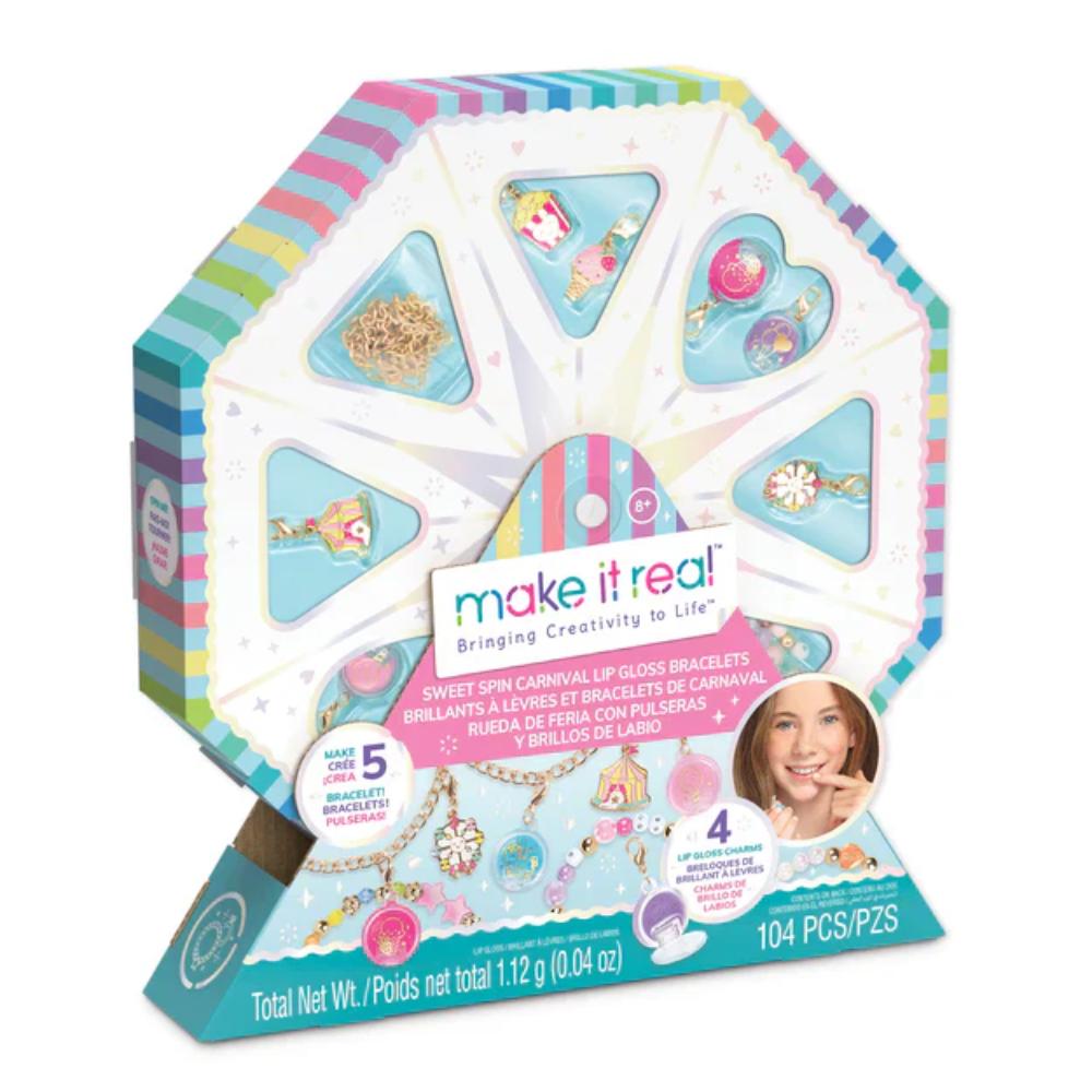 Make It Real Sweet Spin Carnival Lip Gloss Bracelets Make It Real Sweet Spin Carnival Lip Gloss Bracelets