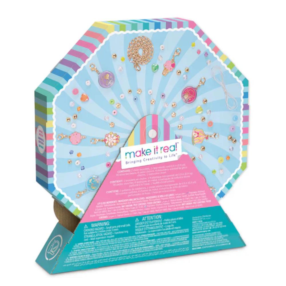 Make It Real Sweet Spin Carnival Lip Gloss Bracelets