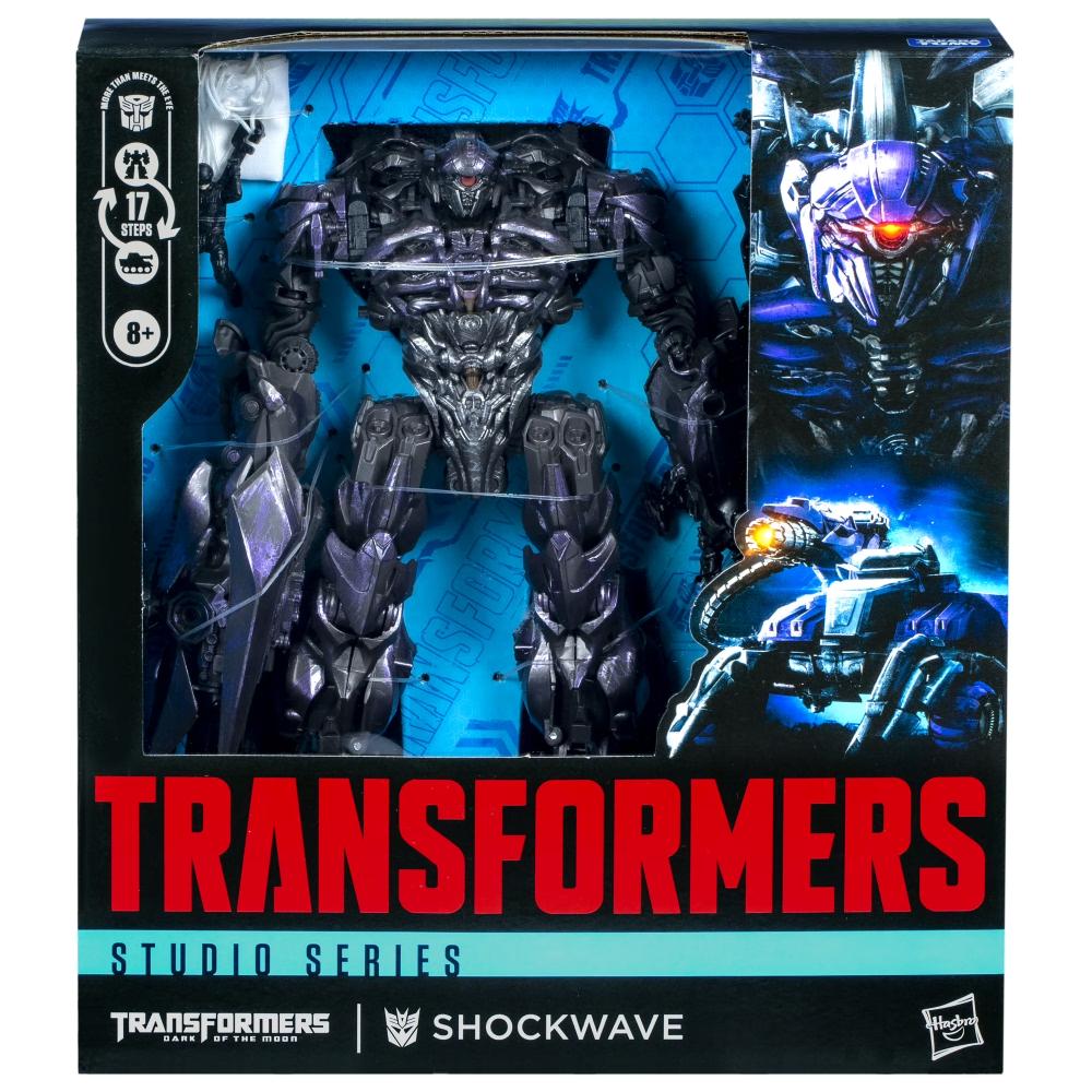 Transformers Studio Series Leader Class Transformers: Dark of the Moon Shockwave 8.5” Action Figure Transformers Studio Series Leader Class Transformers: Dark of the Moon Shockwave 8.5” Action Figure