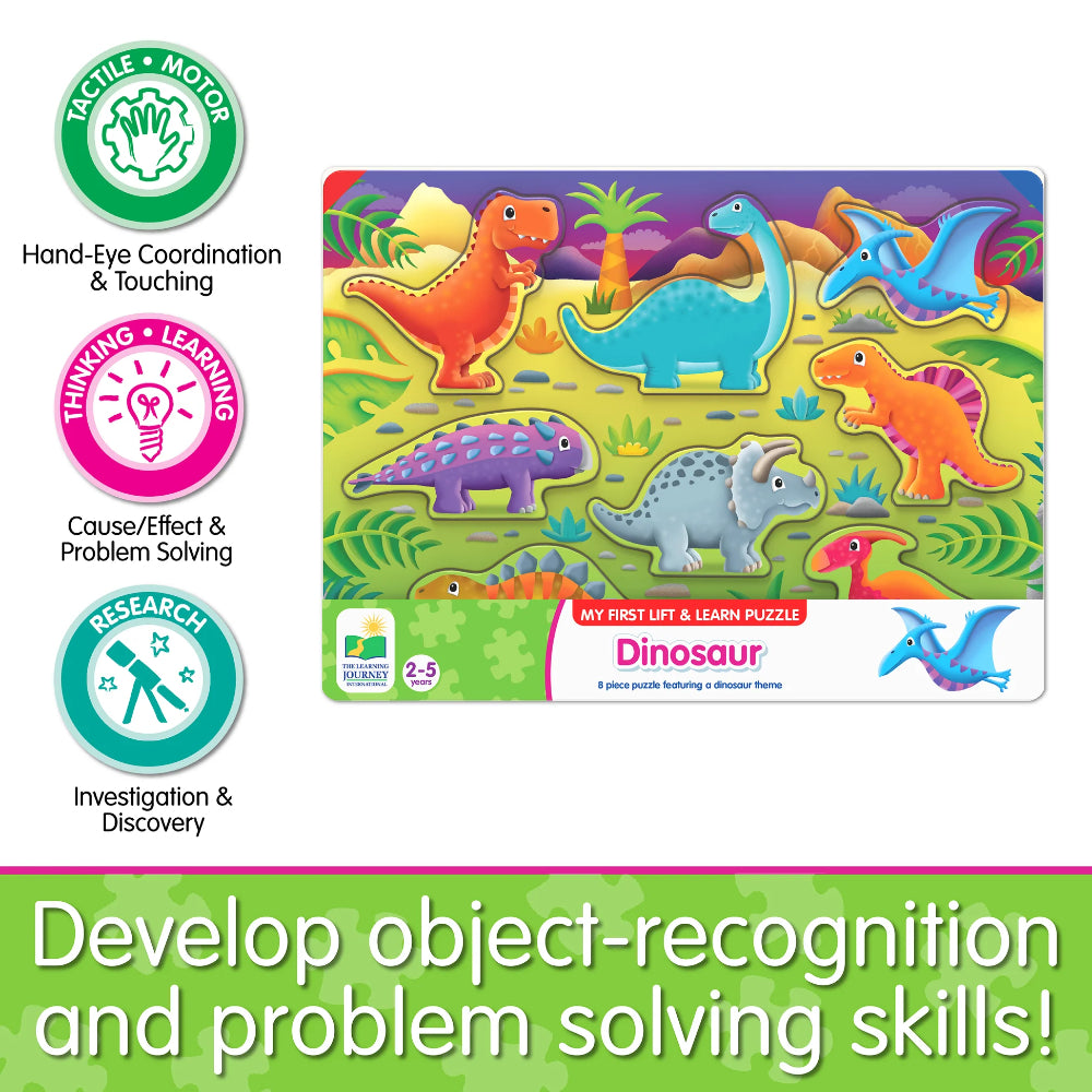 My First Lift & Learn Puzzle - Dinosaurs My First Lift & Learn Puzzle - Dinosaurs