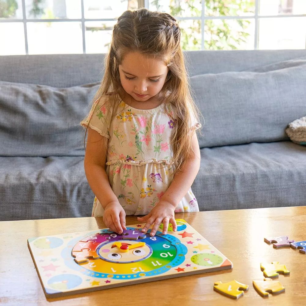 The Learning Journey Lift & Learn Clock Puzzle