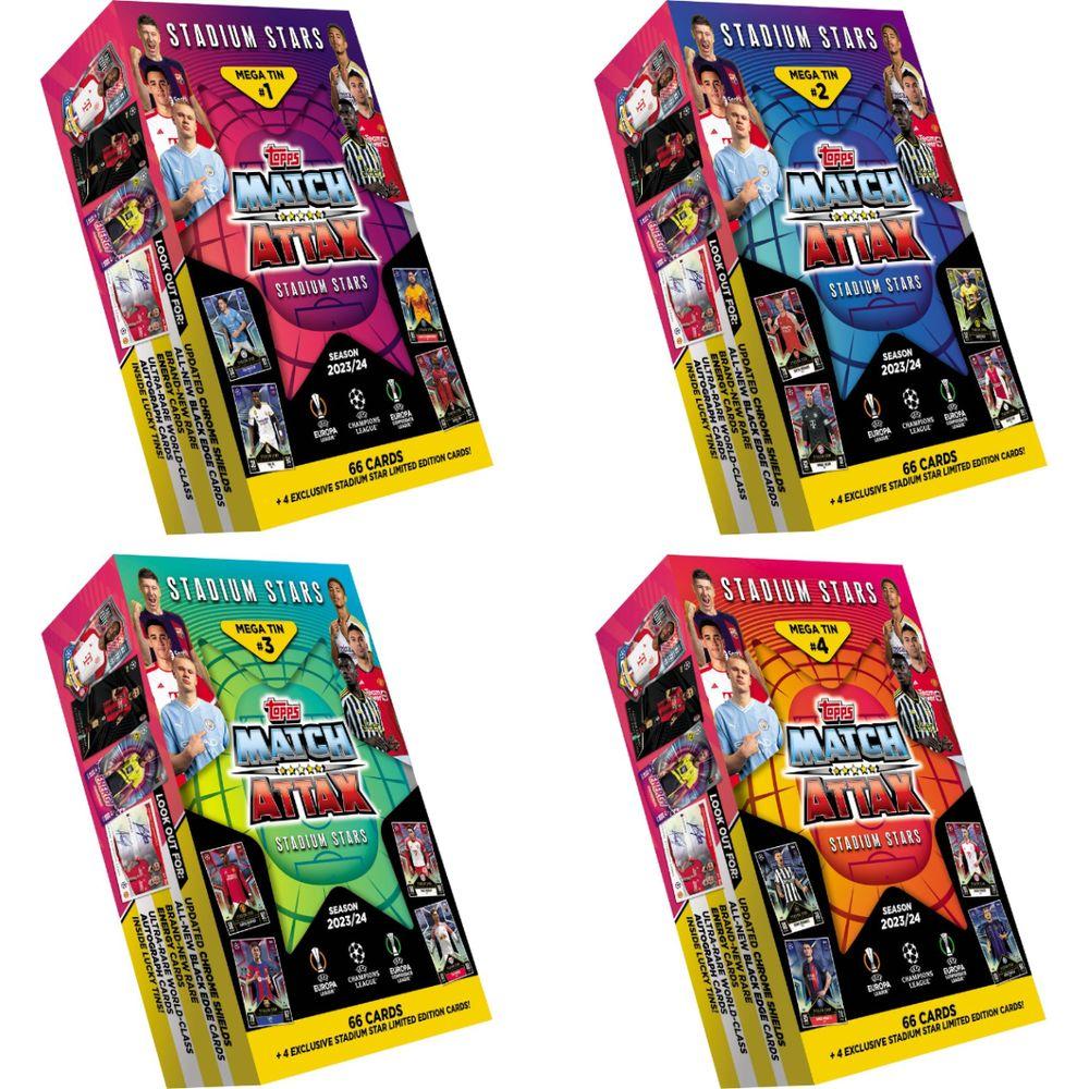 Topps Match Attax 2023/2024 Mega Tin Assorted