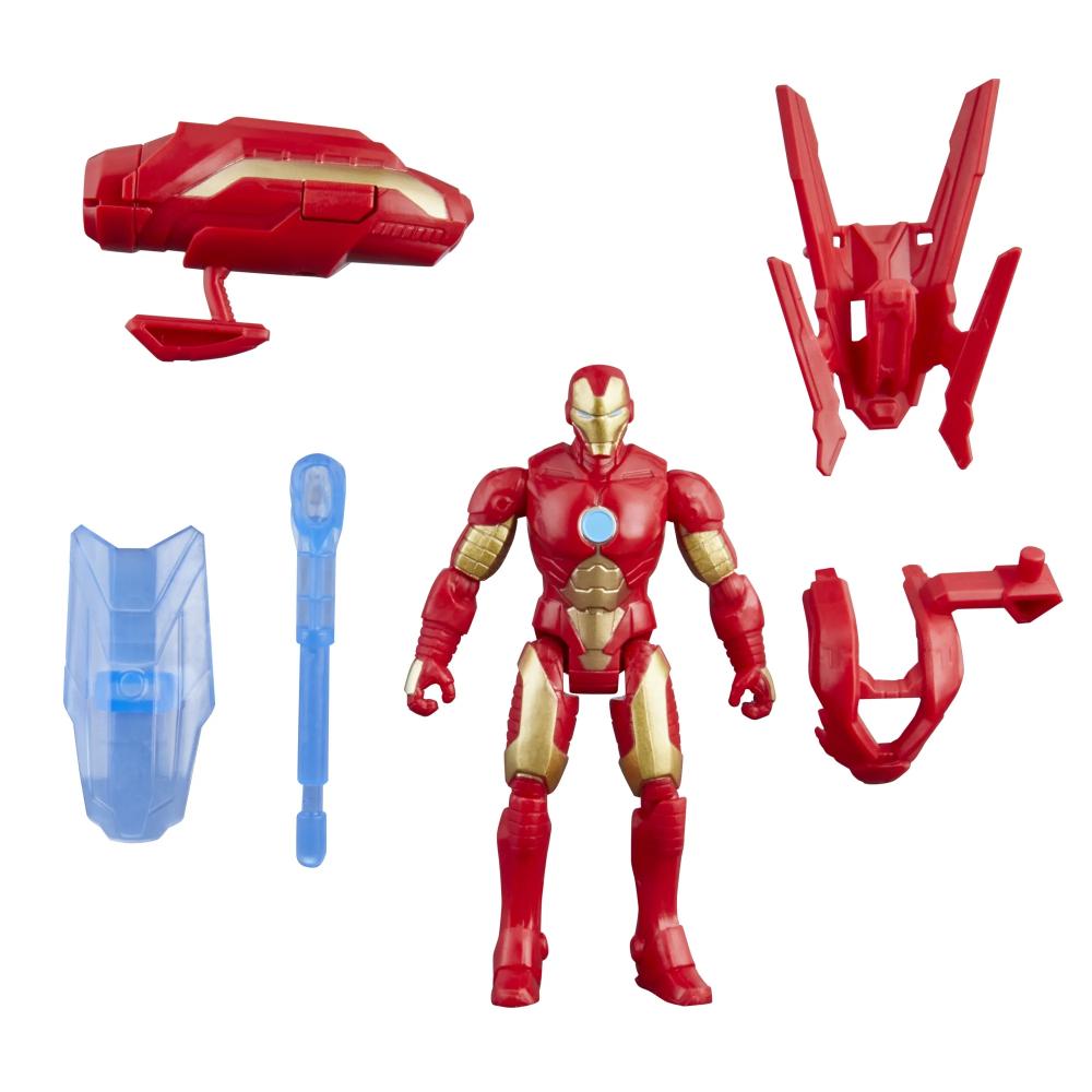 Marvel Avengers Epic Hero Series Battle Gear 4" Iron Man