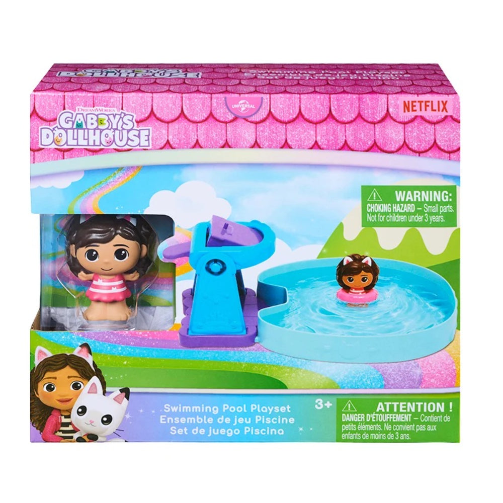 Gabbys Dollhouse Fairy Tree and Swimming Pool Playset Asst.