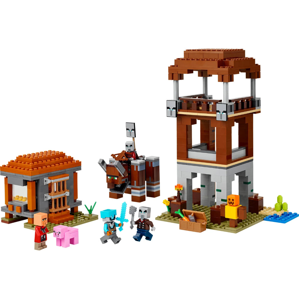 LEGO® Minecraft® The Pillager Outpost and Ravager LEGO® Minecraft® The Pillager Outpost and Ravager