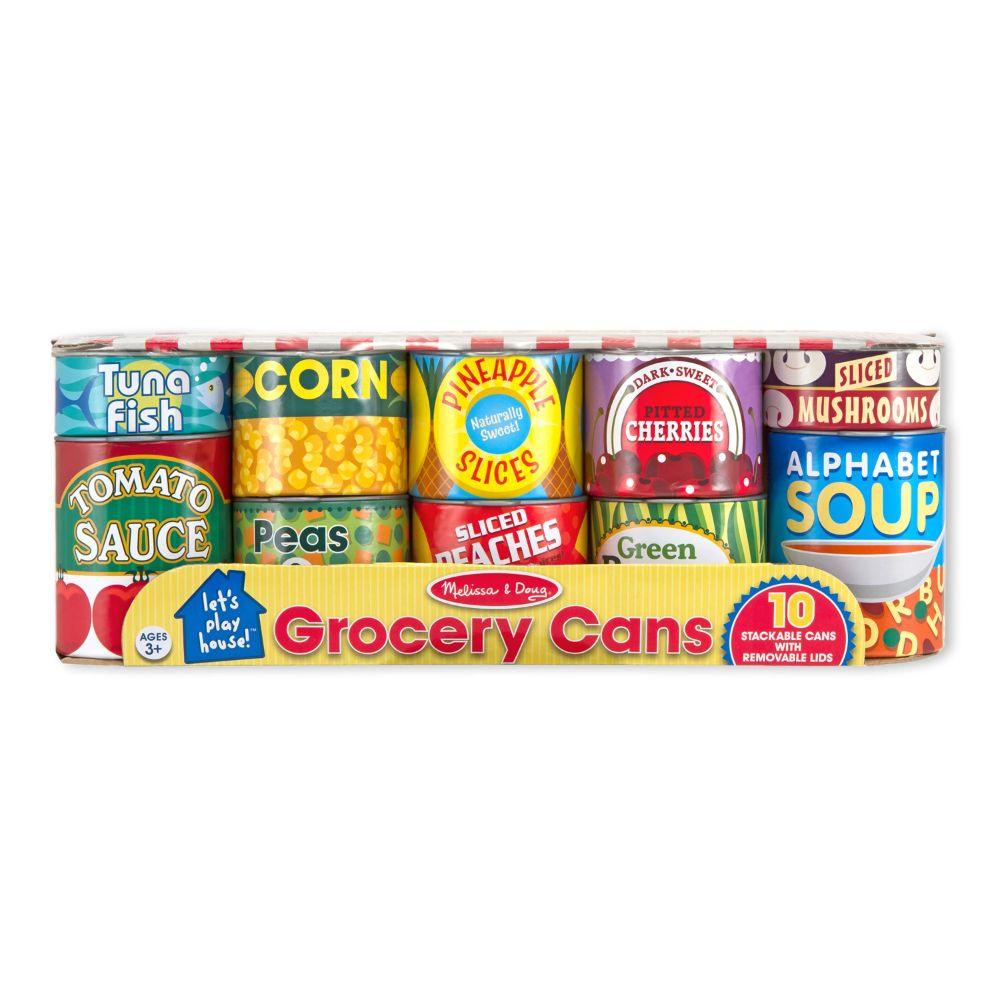 Melissa & Doug - Let's Play House! Grocery Cans