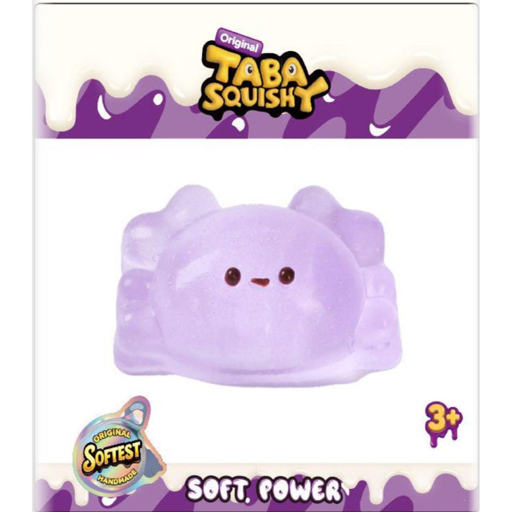 Taba Squishy Transparent Purple Crab