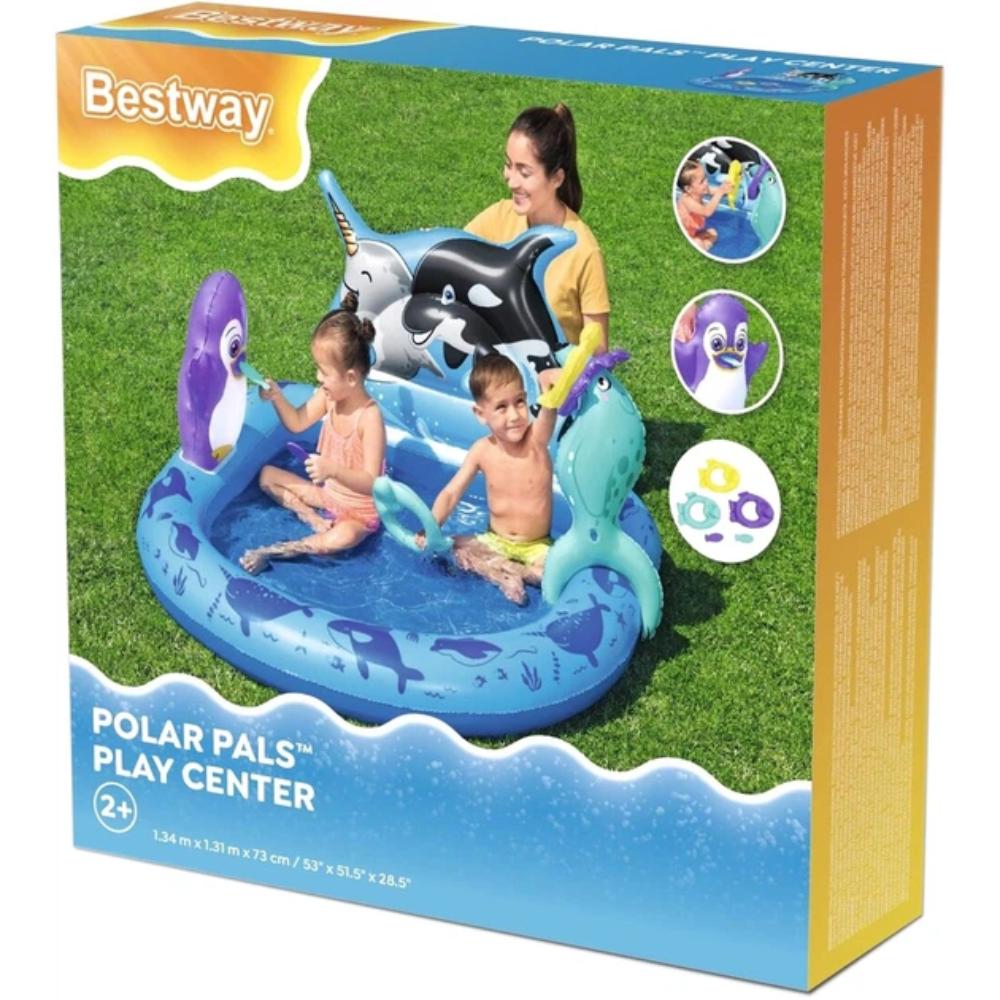 Bestway Polar Pals Play Center 1.34M X 1.31M X 73Cm