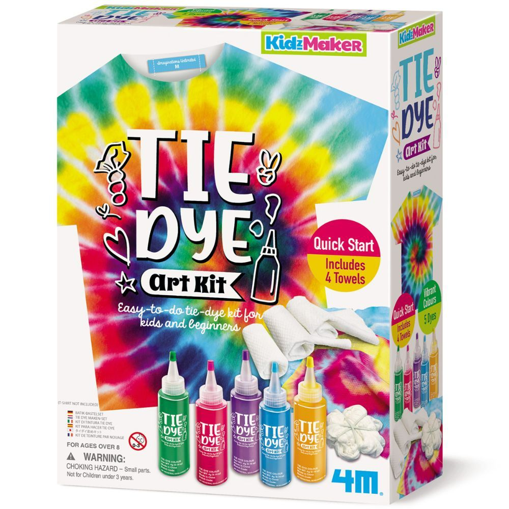 4M Kidz Maker Tie Dye Art Kit