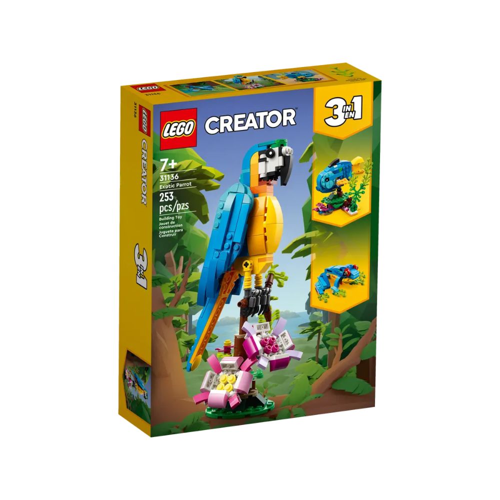 Lego Creator 31136 3-in-1 Exotic Parrot