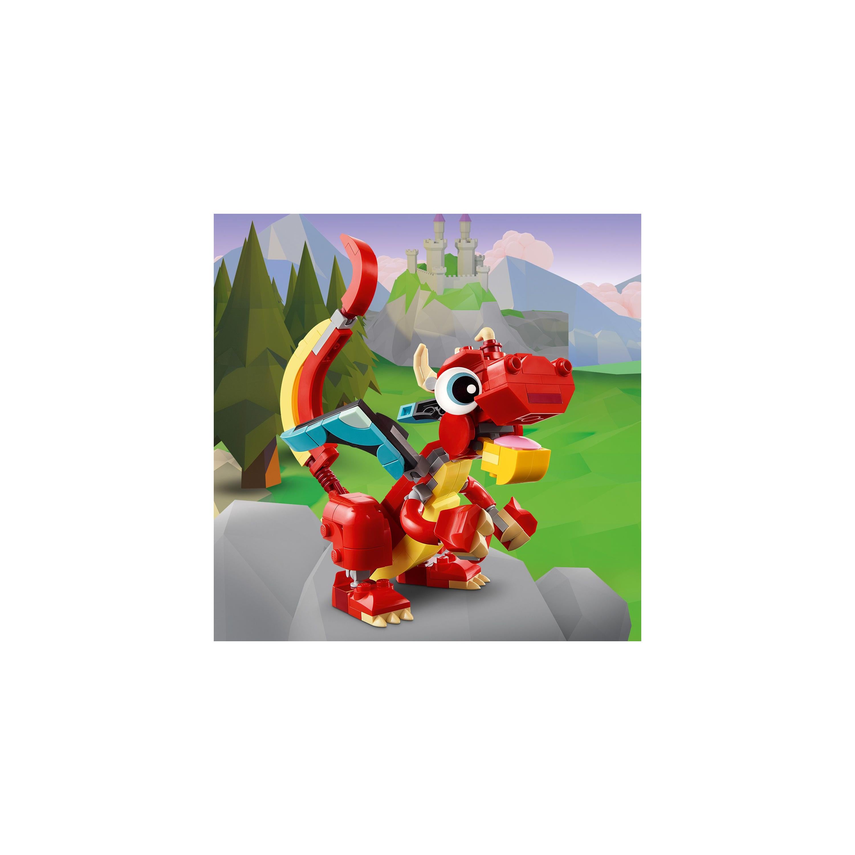 Lego Red Dragon