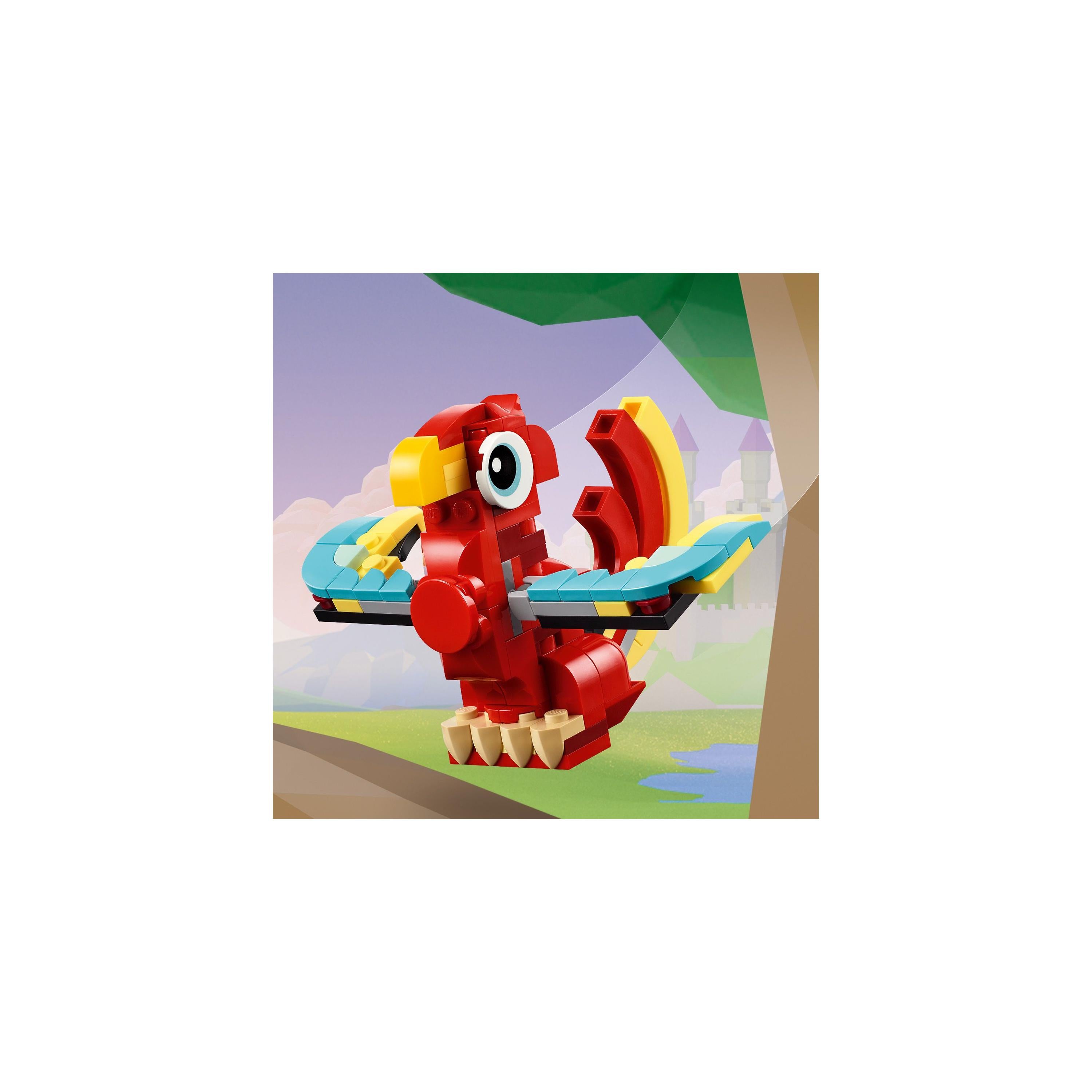 Lego Red Dragon