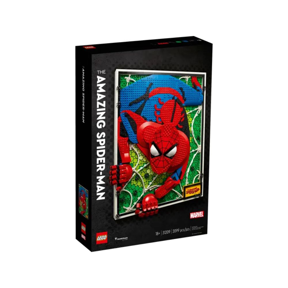 Lego Art The Amazing Spider-Man 31209 Building Kit (2,099 Pieces)