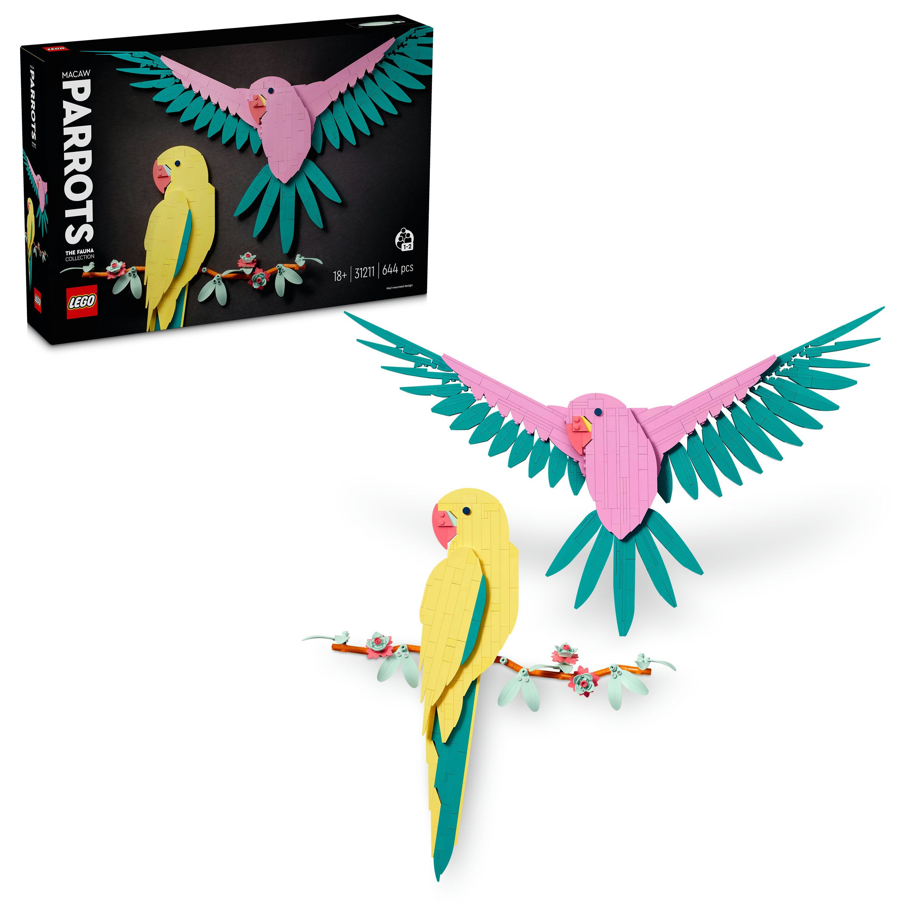Lego The Fauna Macaw Parrots Lego The Fauna Macaw Parrots