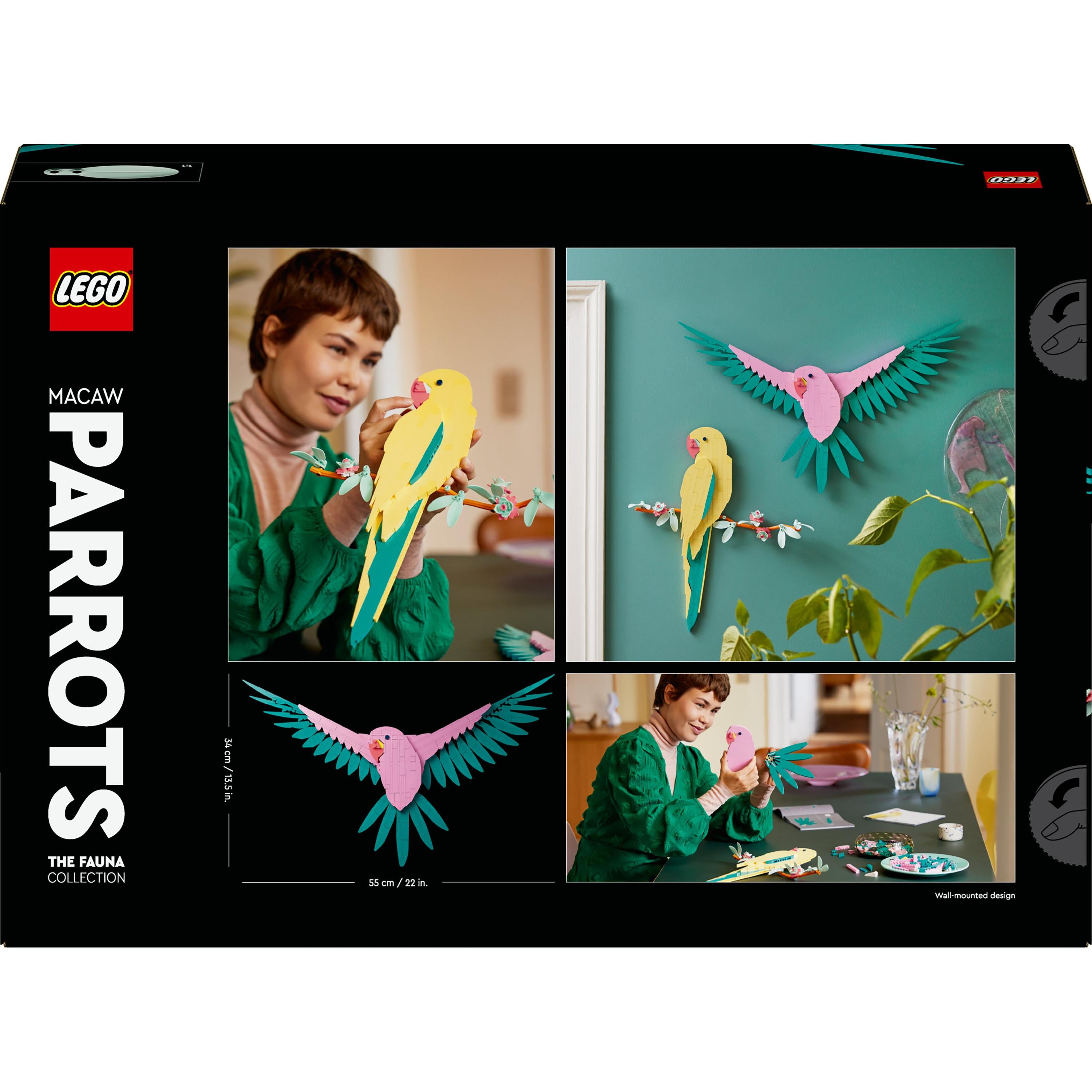 Lego The Fauna Macaw Parrots Lego The Fauna Macaw Parrots
