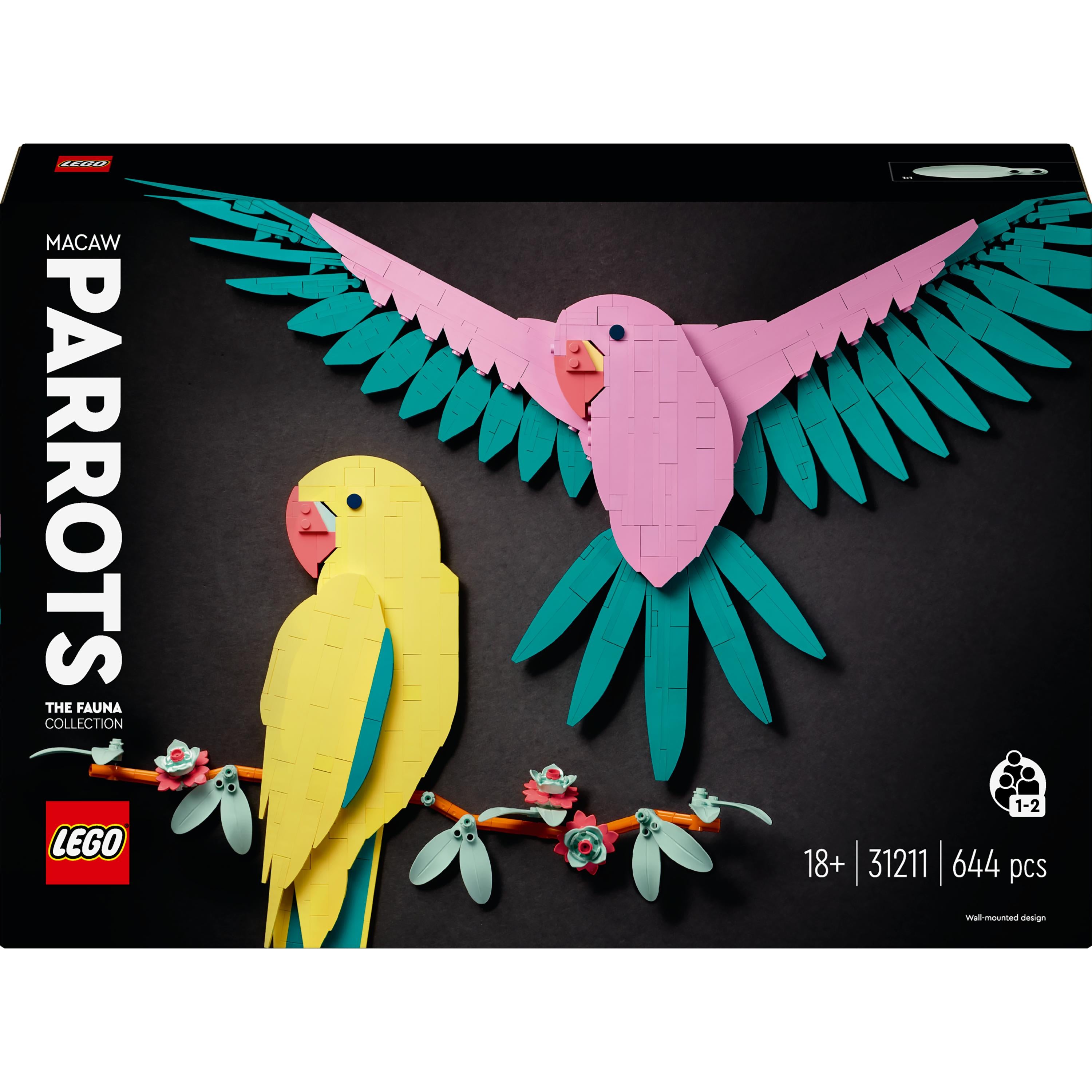 Lego The Fauna Macaw Parrots Lego The Fauna Macaw Parrots