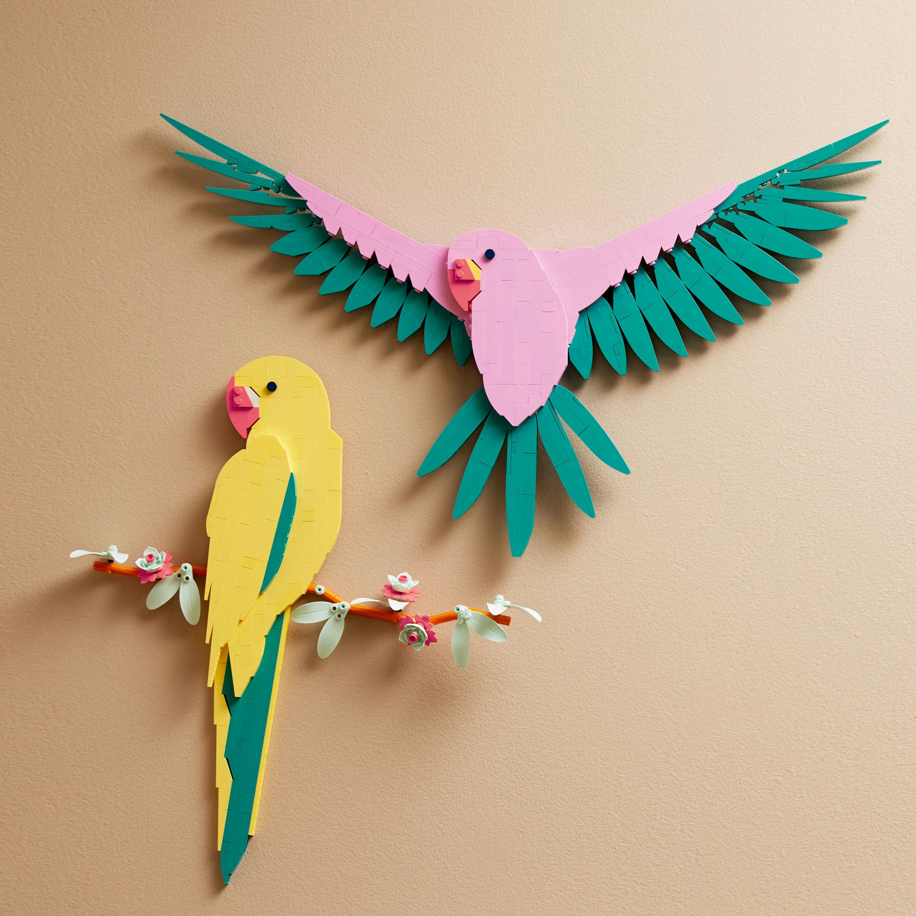 Lego The Fauna Macaw Parrots Lego The Fauna Macaw Parrots
